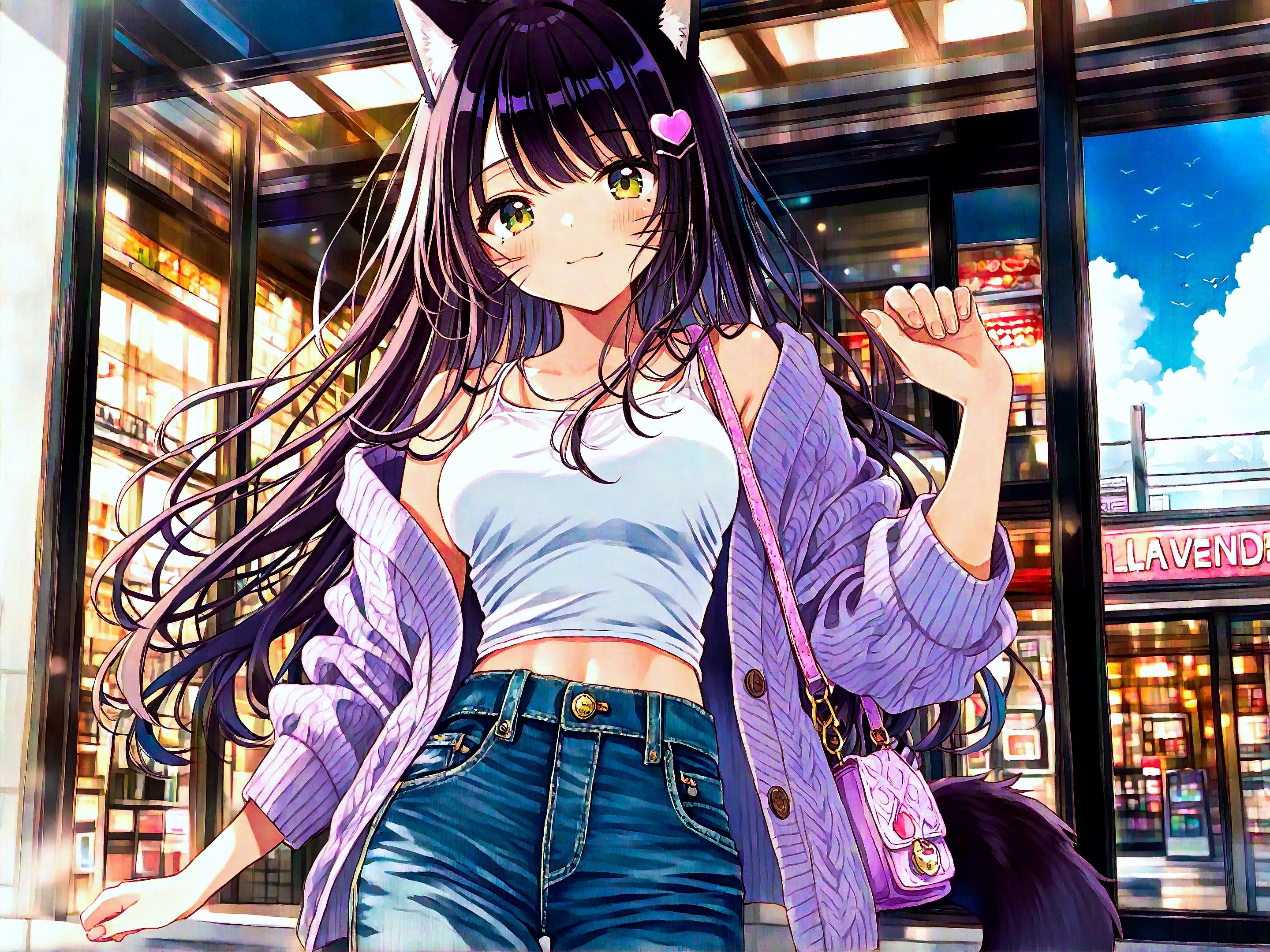 街の人狼娘