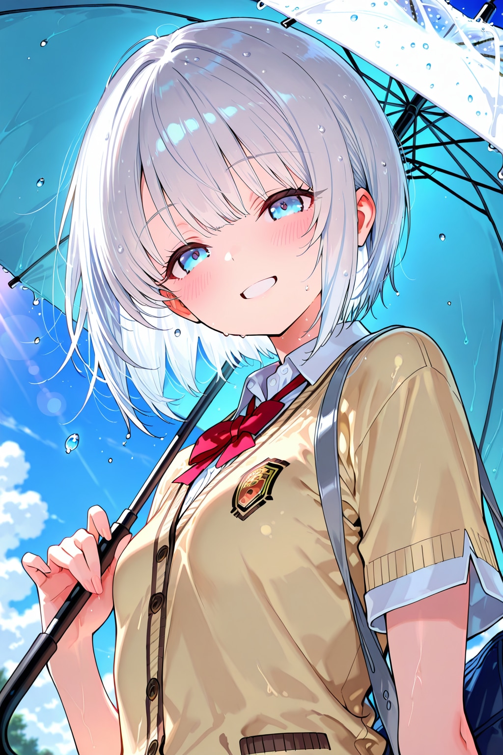 雨あがったね〜 | の人気AIイラスト・グラビア