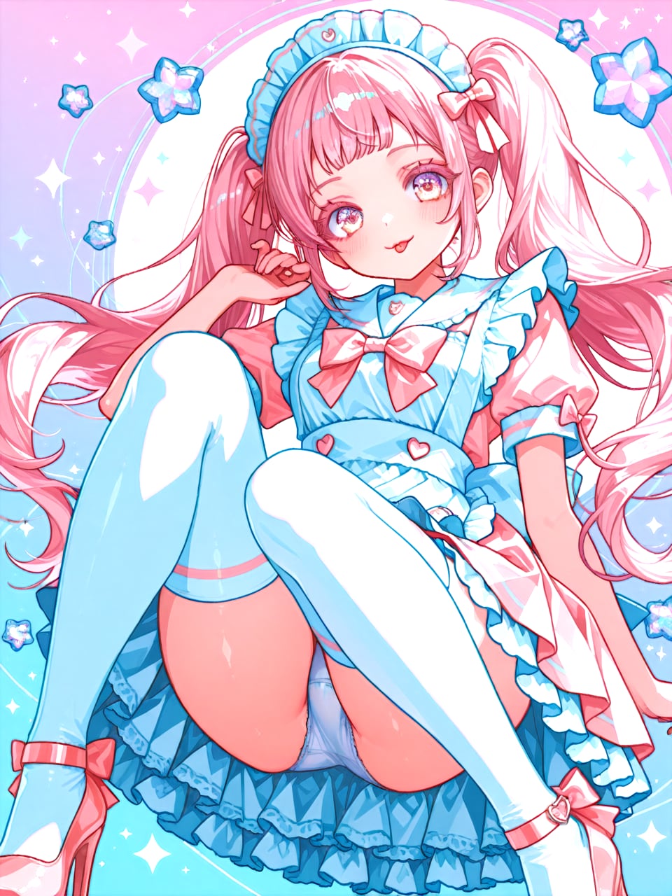 パンチラメイドさん