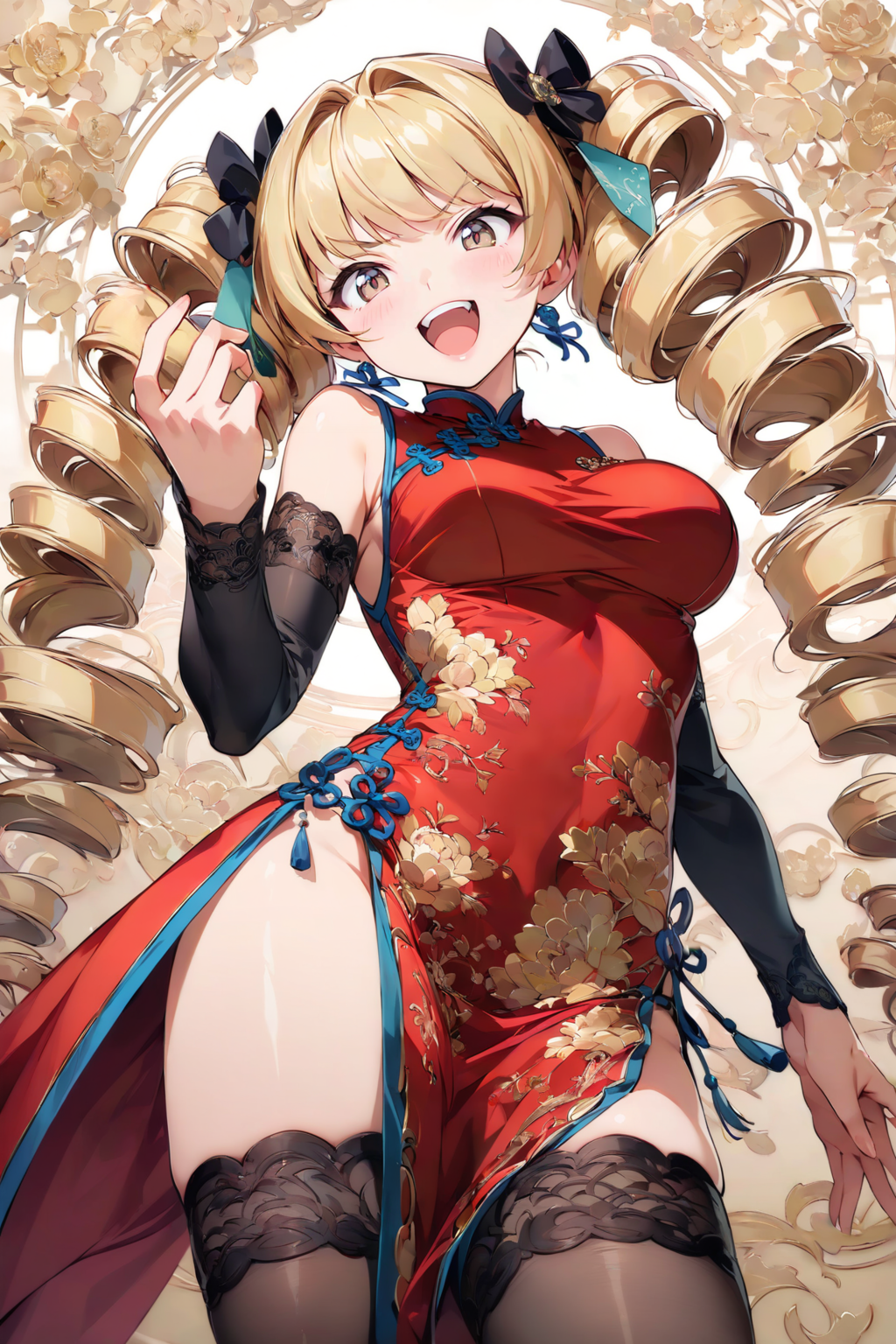 チャイナドレスですゎ～✨