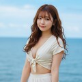 初夏の海辺 4枚目