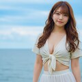 初夏の海辺 3枚目