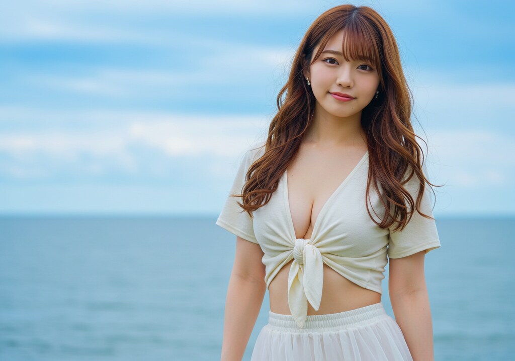 初夏の海辺