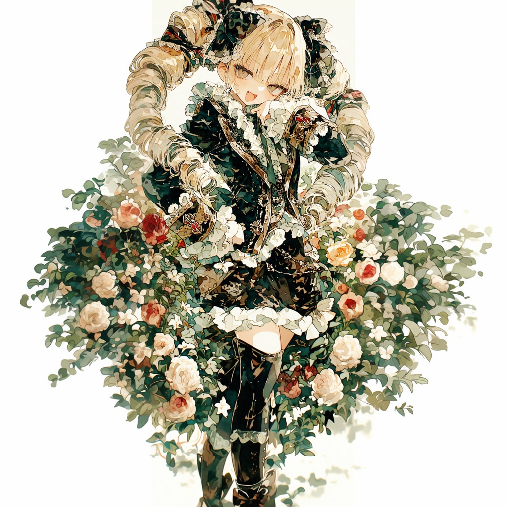 金髪ツインドリルお嬢様の商品紹介