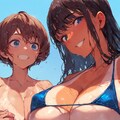 日焼け跡 2枚目