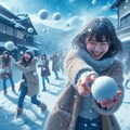 雪合戦 3枚目