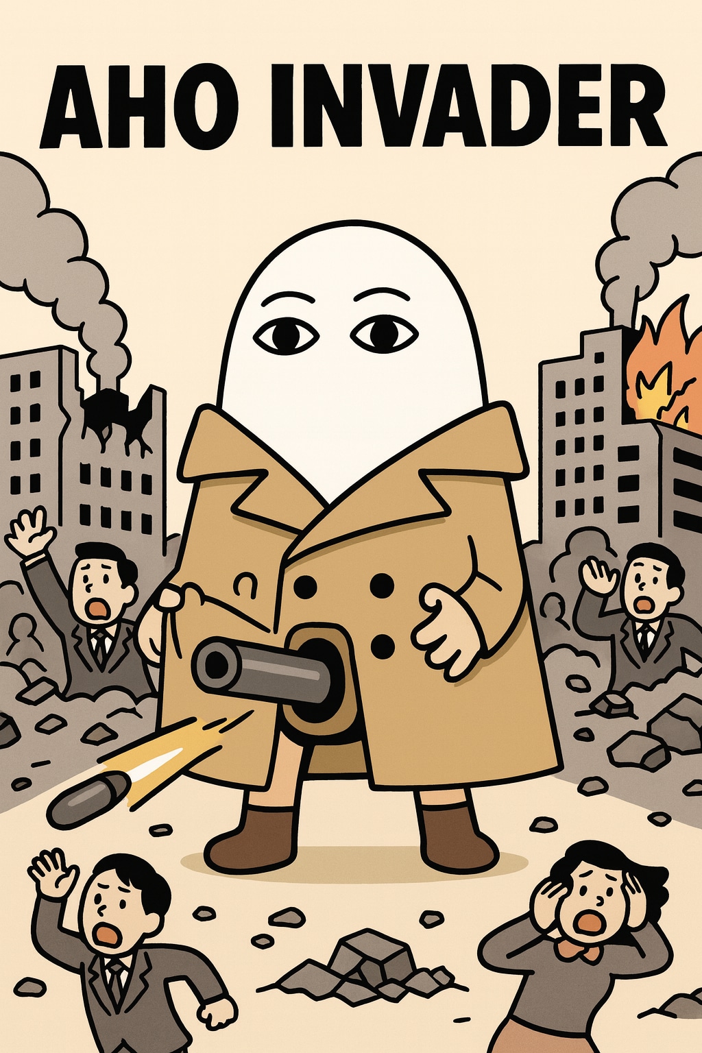 コートの中から兵器なの♪