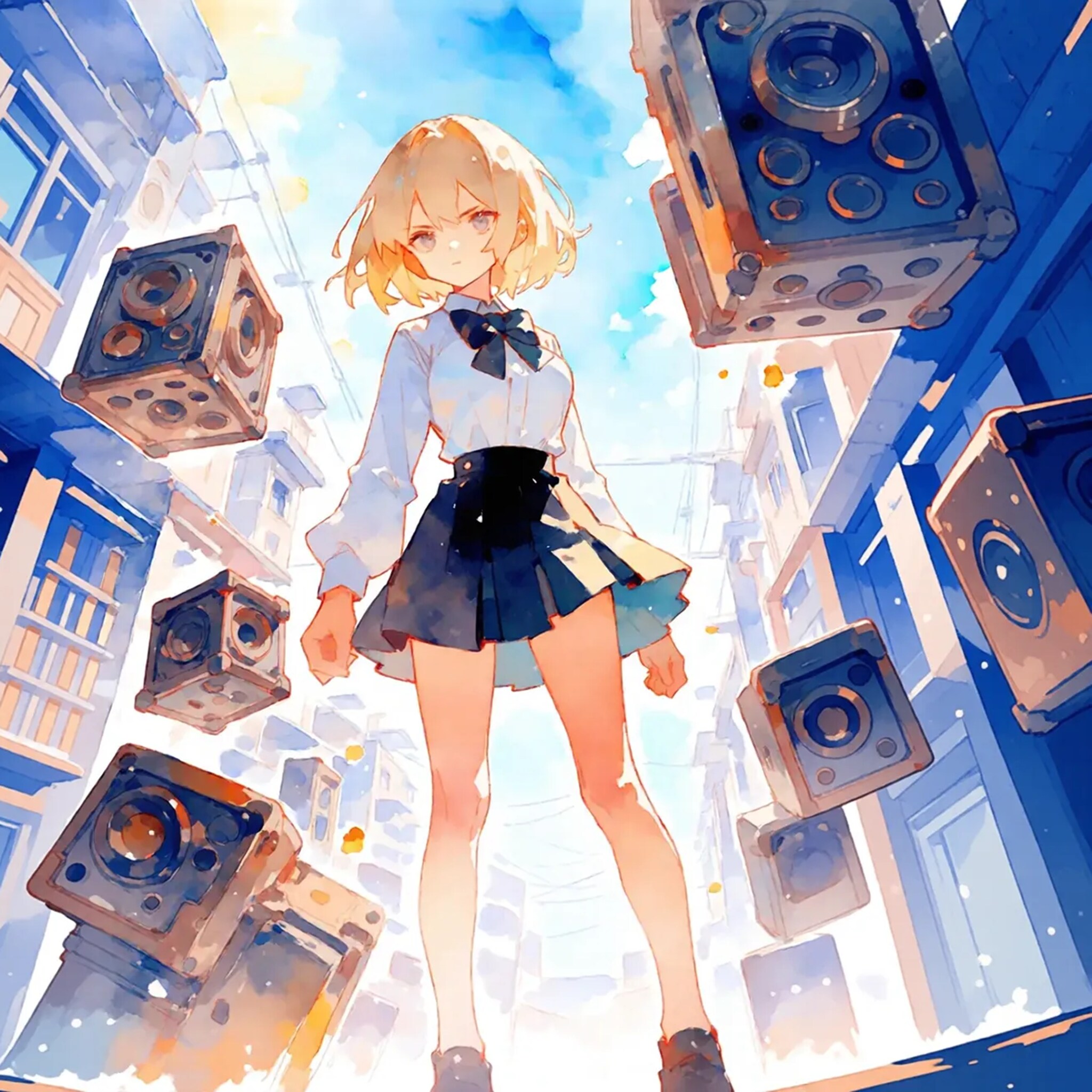 【異次元】「ここどこよ！😓」【漂流】 | の人気AIイラスト・グラビア