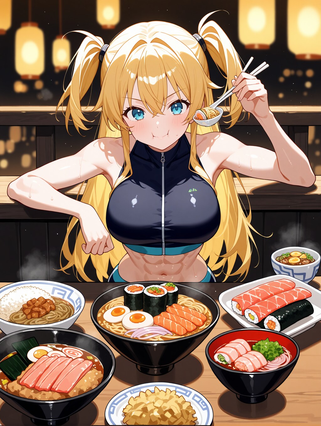 【今日の腹筋】店の食い物がなくなる勢い