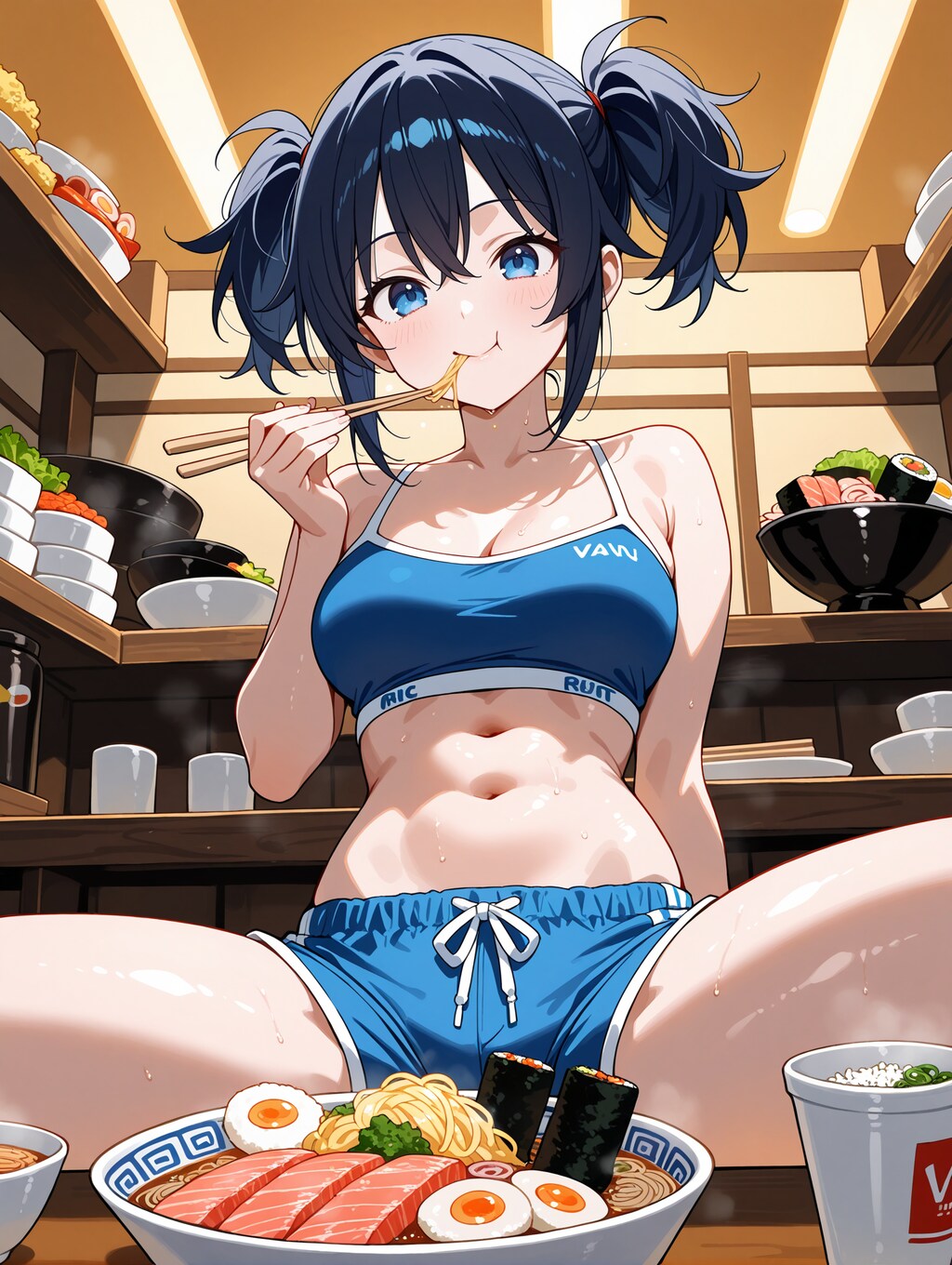 【今日の腹筋】店の食い物がなくなる勢い