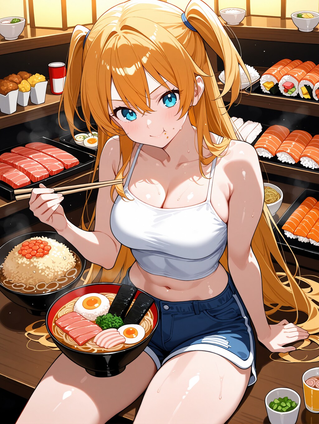 【今日の腹筋】店の食い物がなくなる勢い