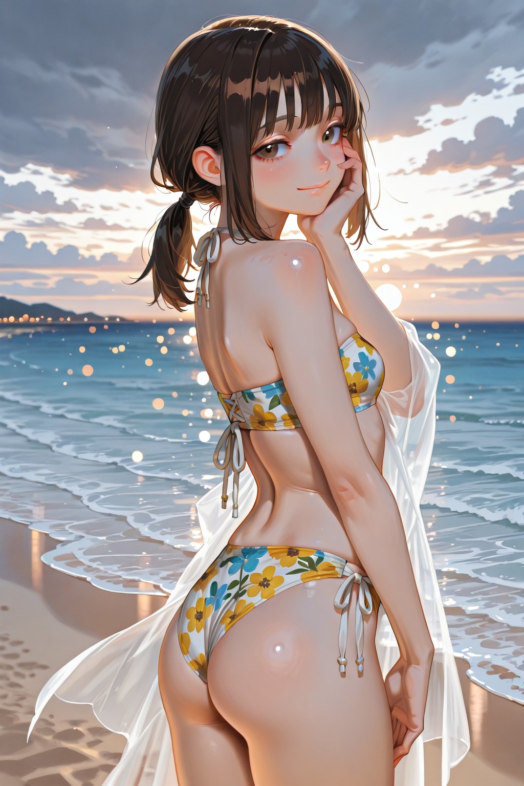 横は紐