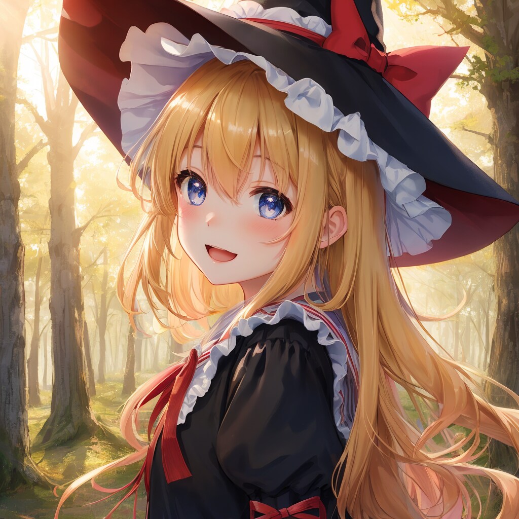 金髪魔法使いちゃん