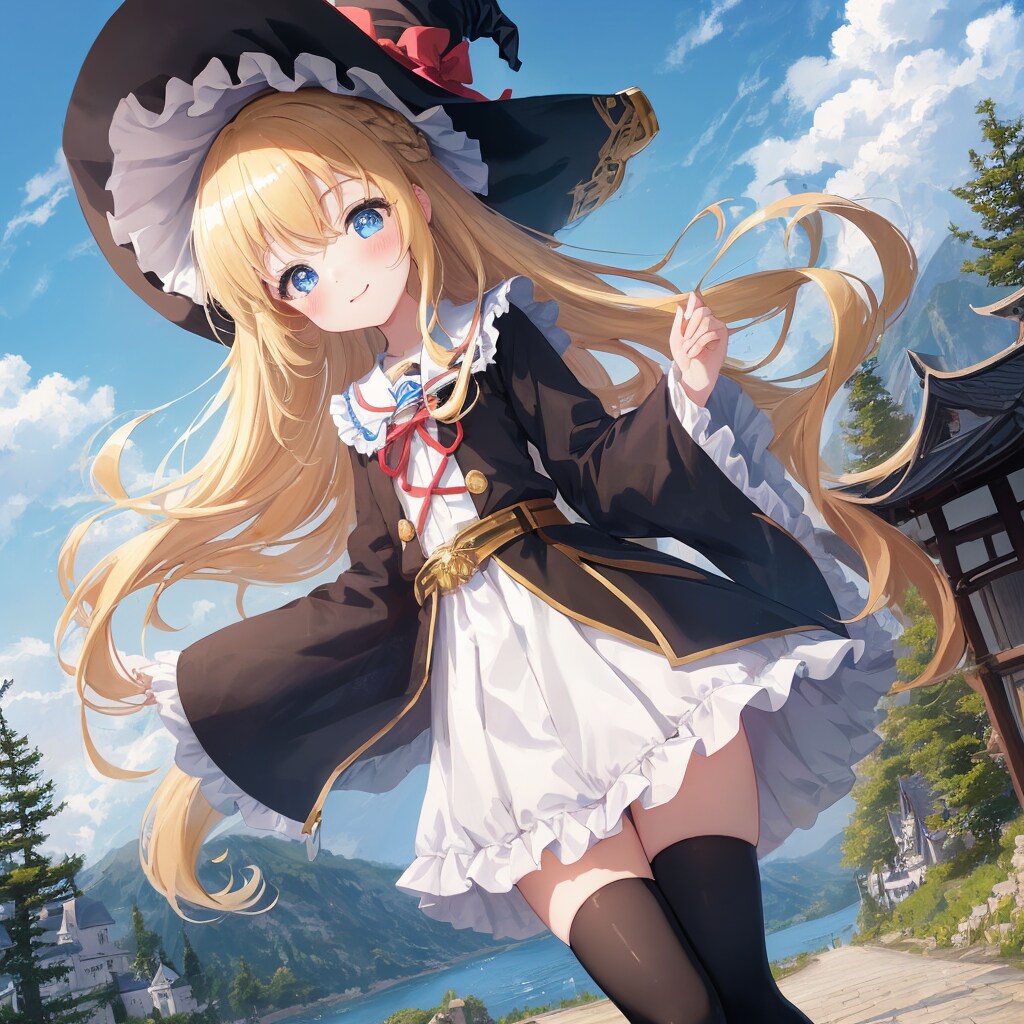 金髪魔法使いちゃん
