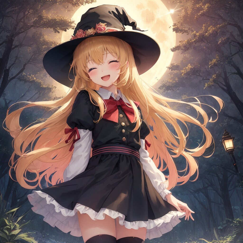 金髪魔法使いちゃん
