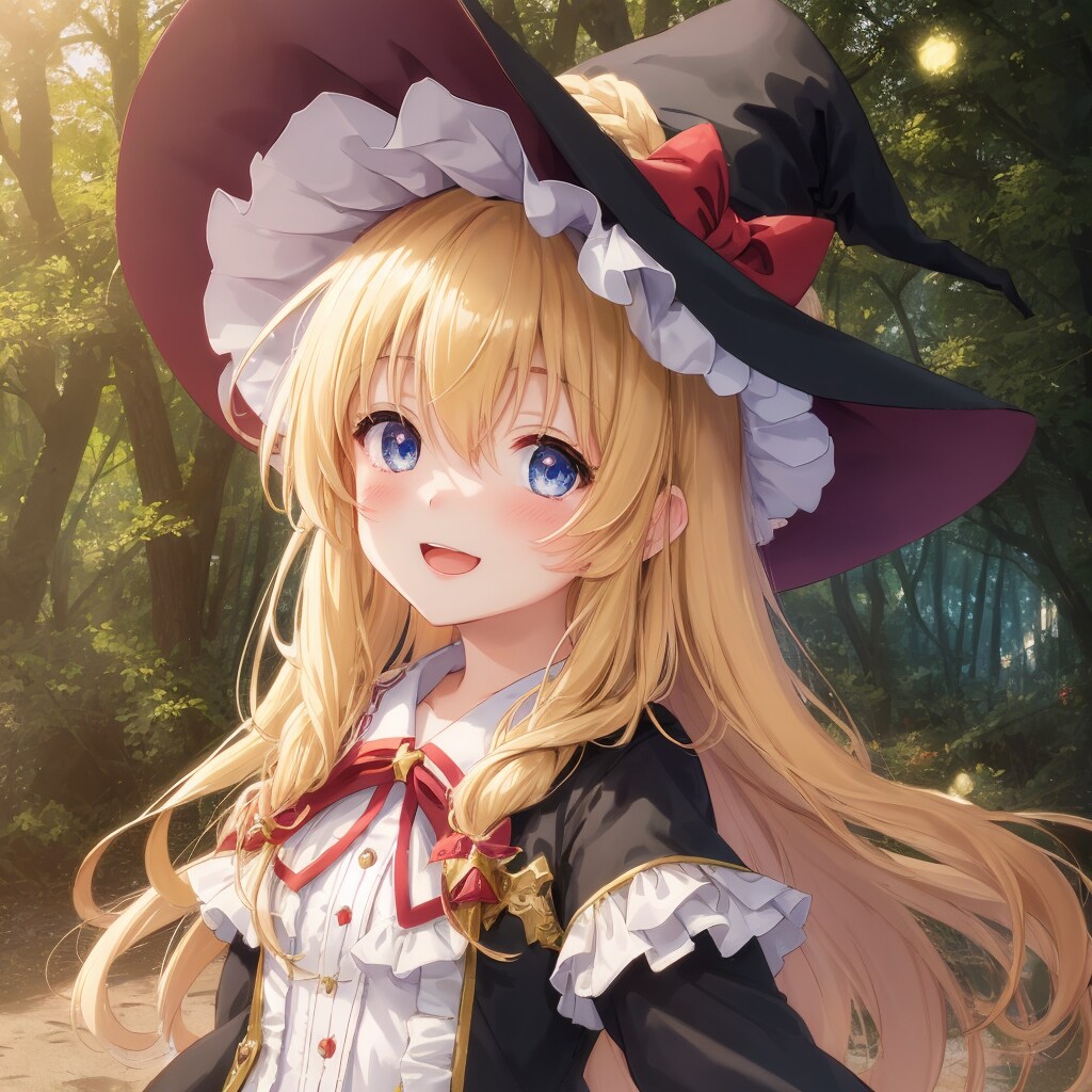 金髪魔法使いちゃん