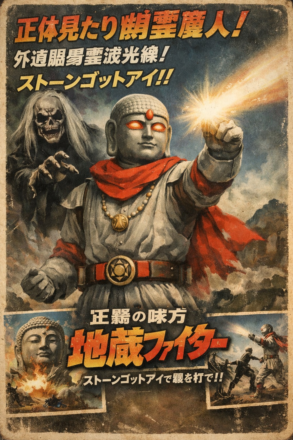 ストーンゴッドアイ！！