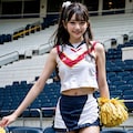 チアリーダー 3枚目
