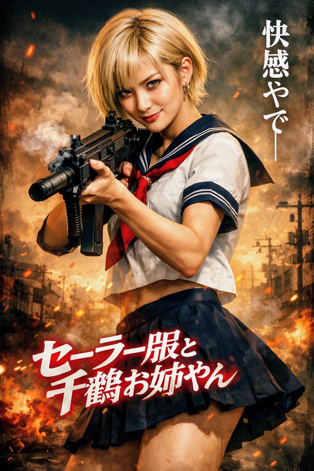 近日公開⁉️セーラー服と千鶴お姉やん✨