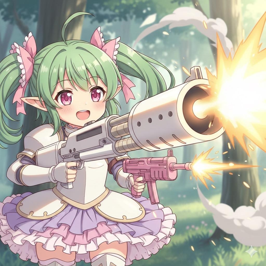 戦うロレーヌさん（作り直し）