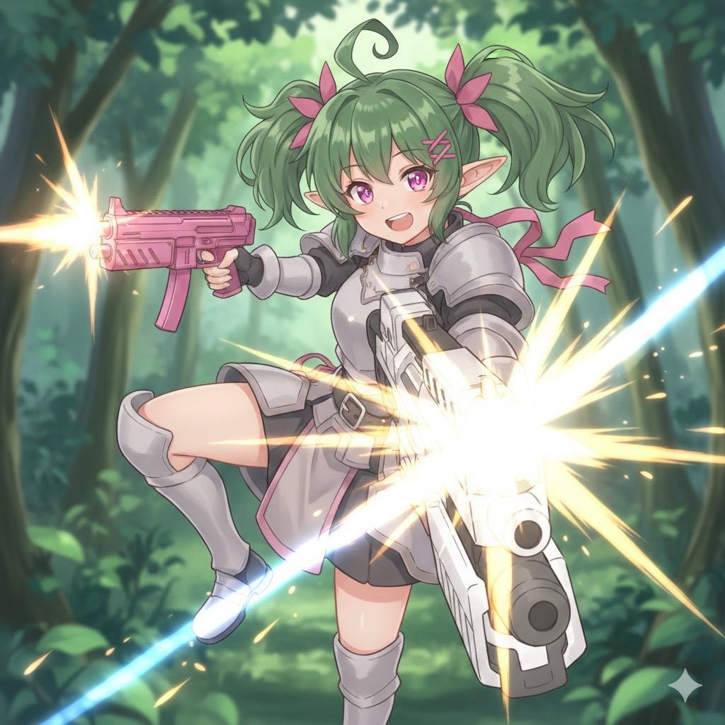 戦うロレーヌさん（作り直し）