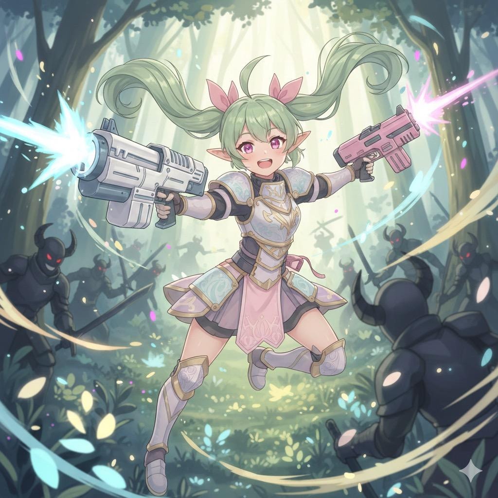 戦うロレーヌさん（作り直し）