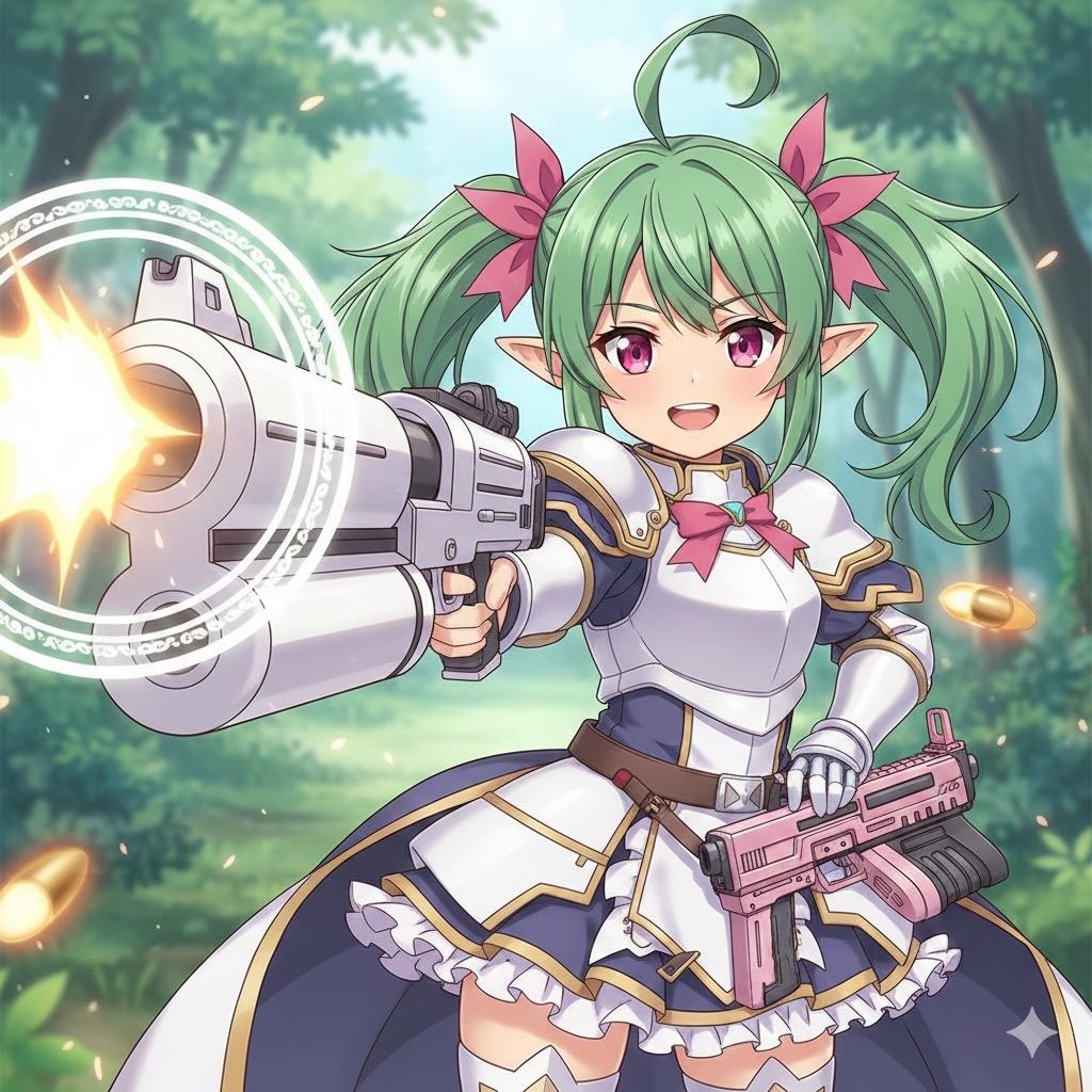 戦うロレーヌさん（作り直し）