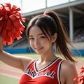 チアリーダー 4枚目