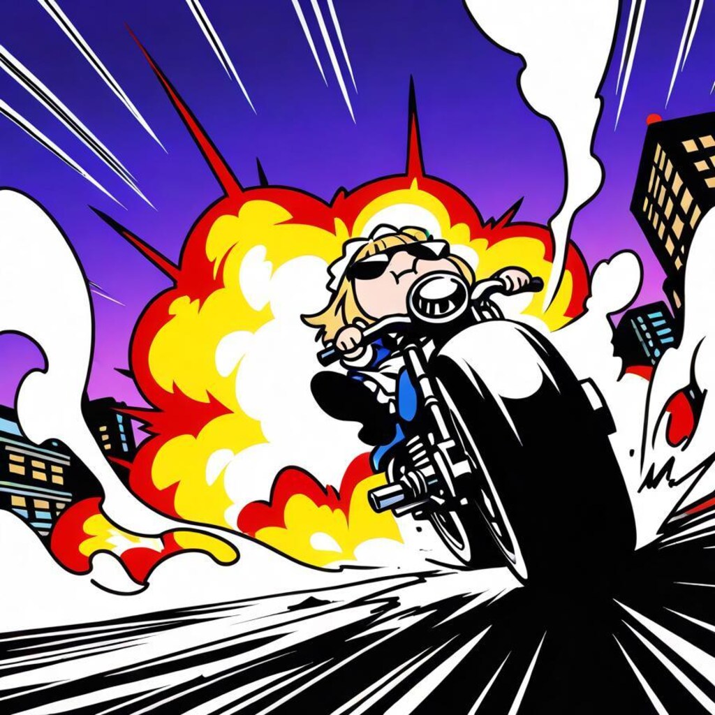 ﾌﾞｫｫｫｫﾝﾝ!!ﾄﾞﾄﾞﾄﾞｯ…ﾄﾞﾄﾞﾄﾞｯ…!!🏍💨💨