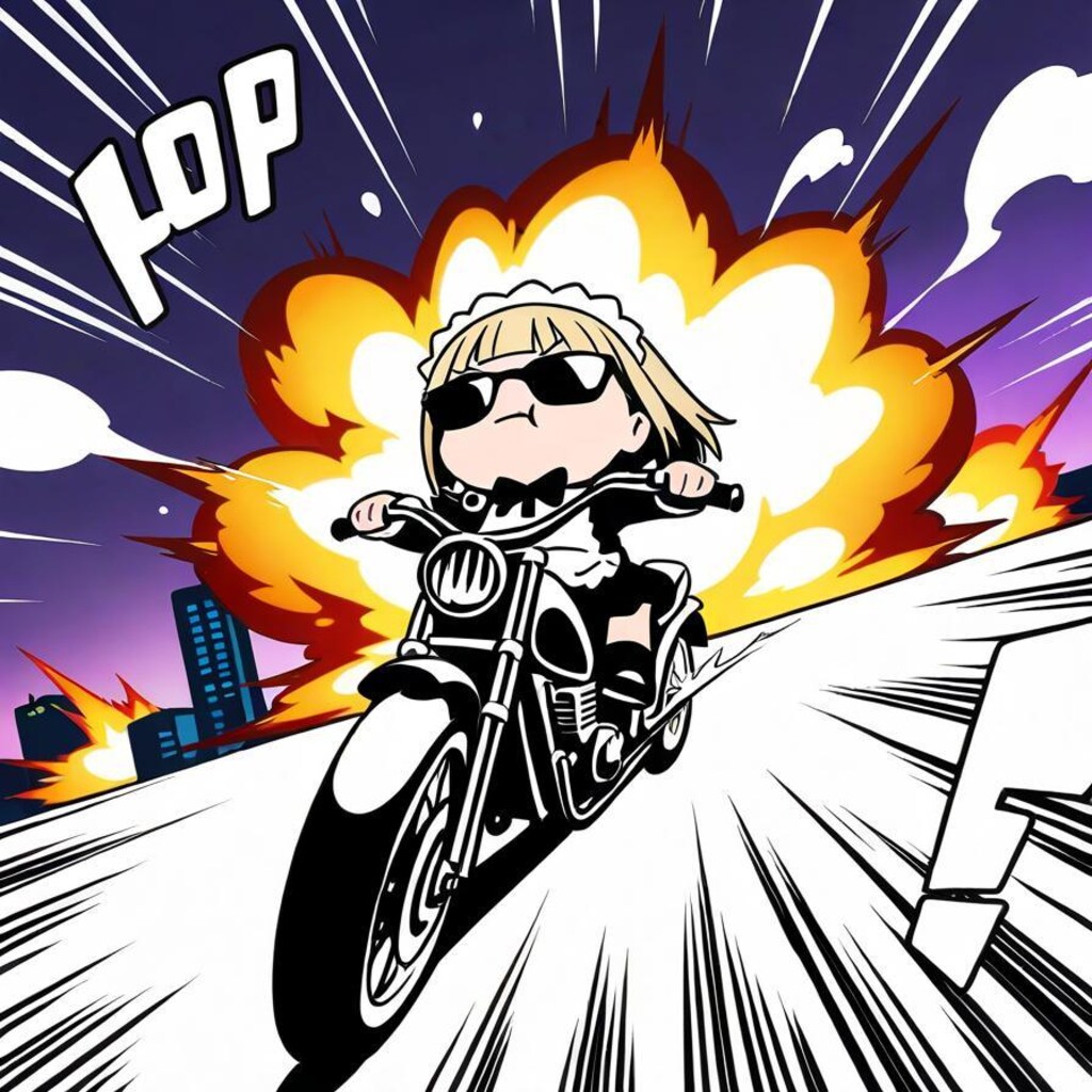 ﾌﾞｫｫｫｫﾝﾝ!!ﾄﾞﾄﾞﾄﾞｯ…ﾄﾞﾄﾞﾄﾞｯ…!!🏍💨💨