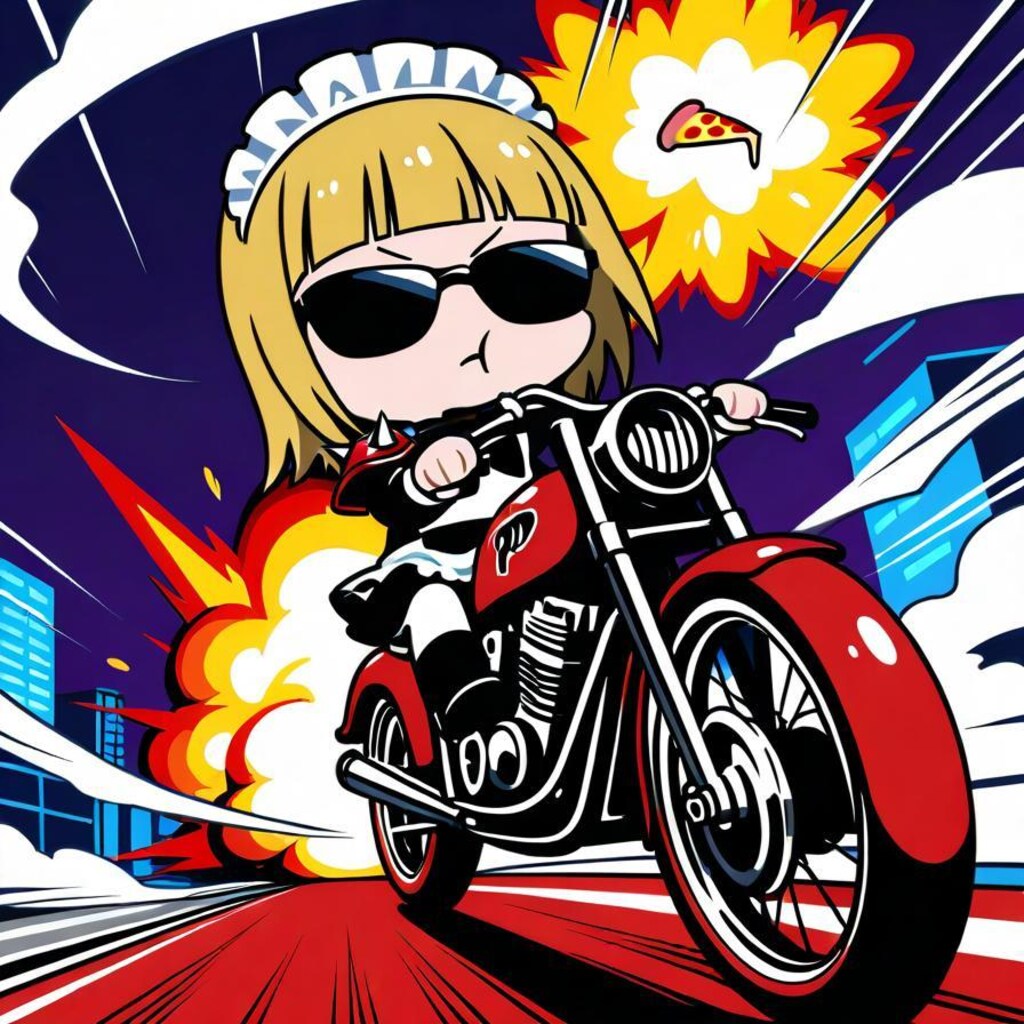 ﾌﾞｫｫｫｫﾝﾝ!!ﾄﾞﾄﾞﾄﾞｯ…ﾄﾞﾄﾞﾄﾞｯ…!!🏍💨💨