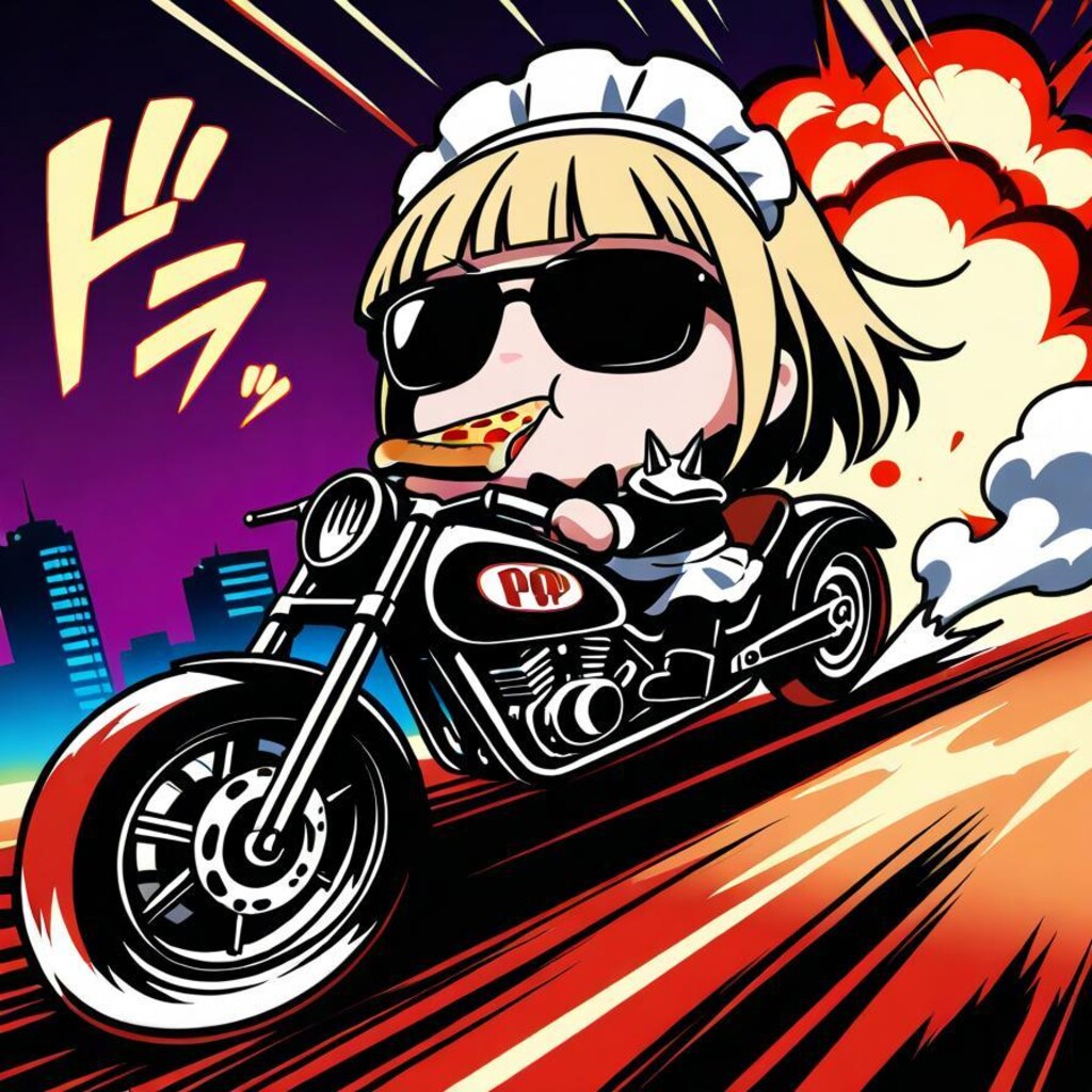 ﾌﾞｫｫｫｫﾝﾝ!!ﾄﾞﾄﾞﾄﾞｯ…ﾄﾞﾄﾞﾄﾞｯ…!!🏍💨💨