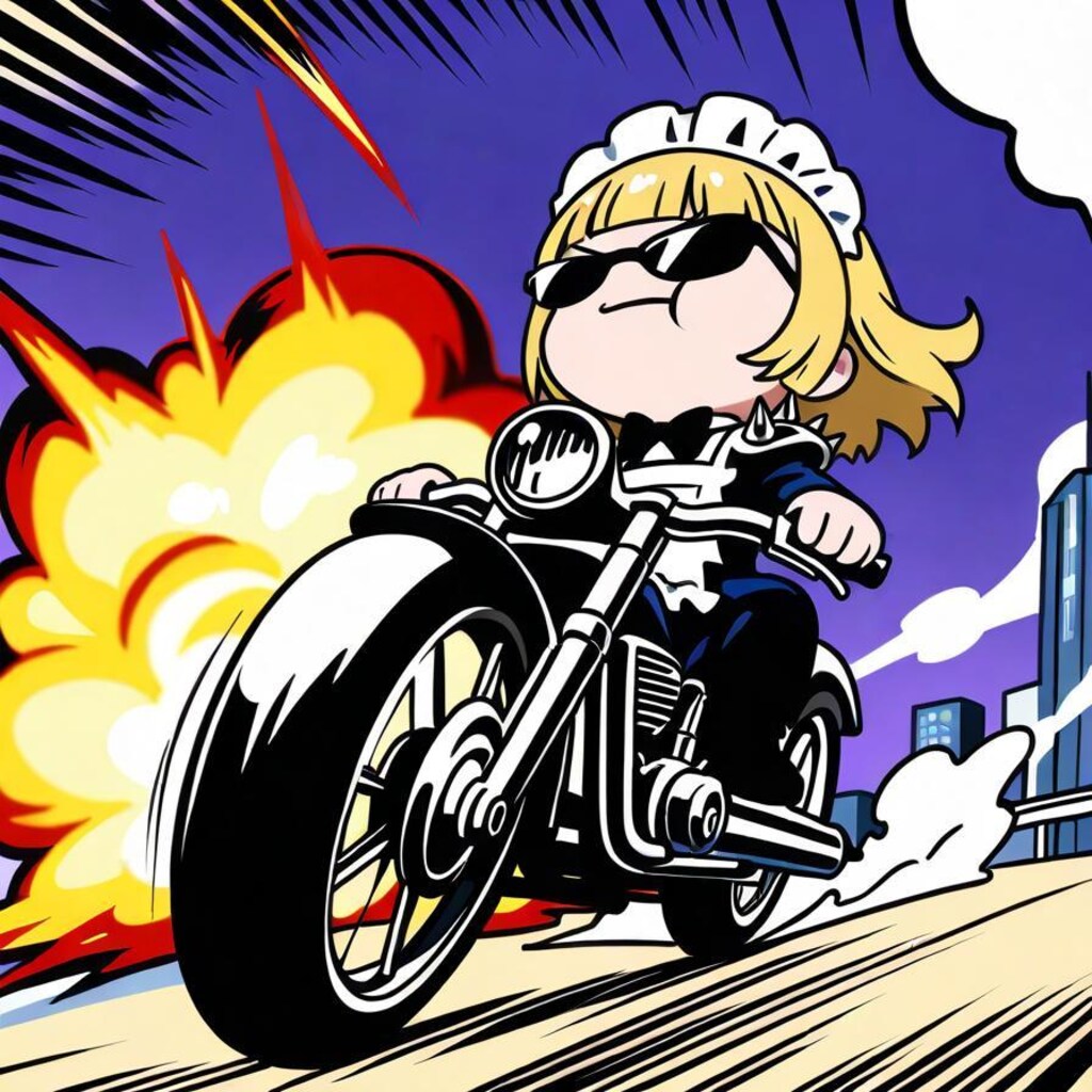 ﾌﾞｫｫｫｫﾝﾝ!!ﾄﾞﾄﾞﾄﾞｯ…ﾄﾞﾄﾞﾄﾞｯ…!!🏍💨💨