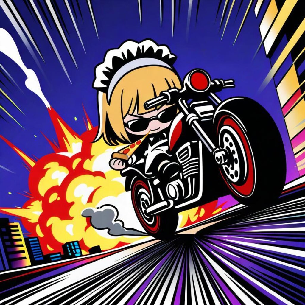 ﾌﾞｫｫｫｫﾝﾝ!!ﾄﾞﾄﾞﾄﾞｯ…ﾄﾞﾄﾞﾄﾞｯ…!!🏍💨💨