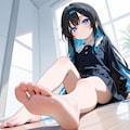 足裏ロリパンチラ2枚目 2枚目