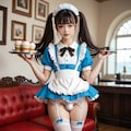 男の娘メイドカフェ 2枚目