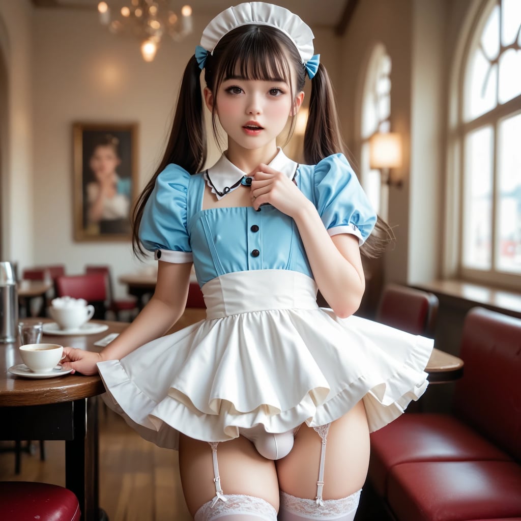 男の娘メイドカフェ