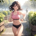 早朝ランニング 2枚目