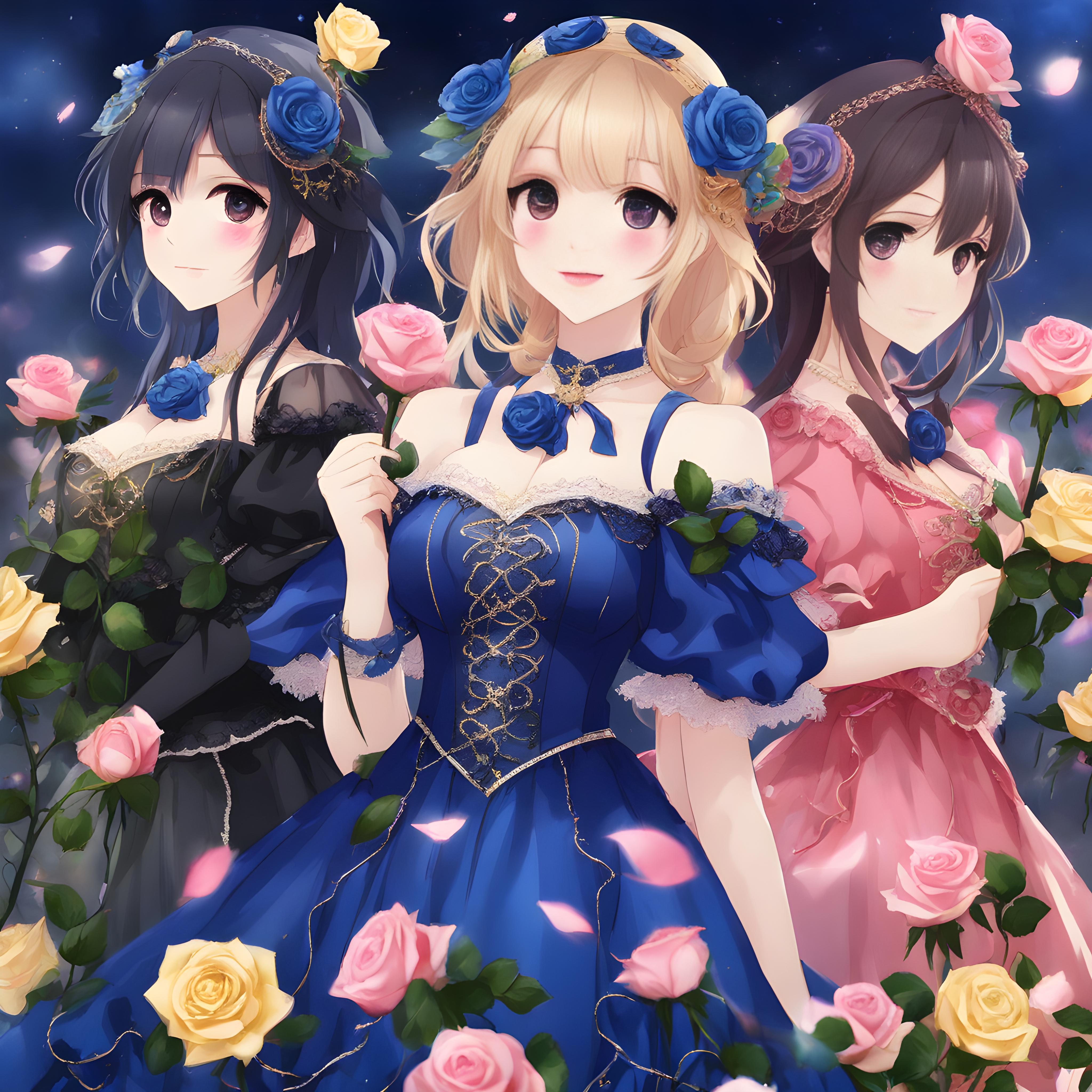 🌹仲直りをしたバラの三姉妹(ごめんね💓)