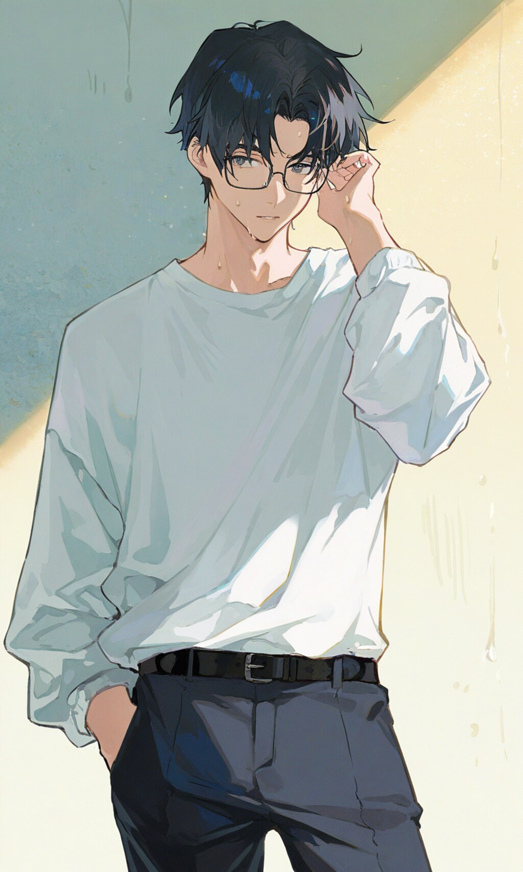 メガネ男子