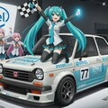 初音ミクとIntelN360 2枚目