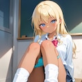 際どいサービスカット、JKちゃん。 4枚目
