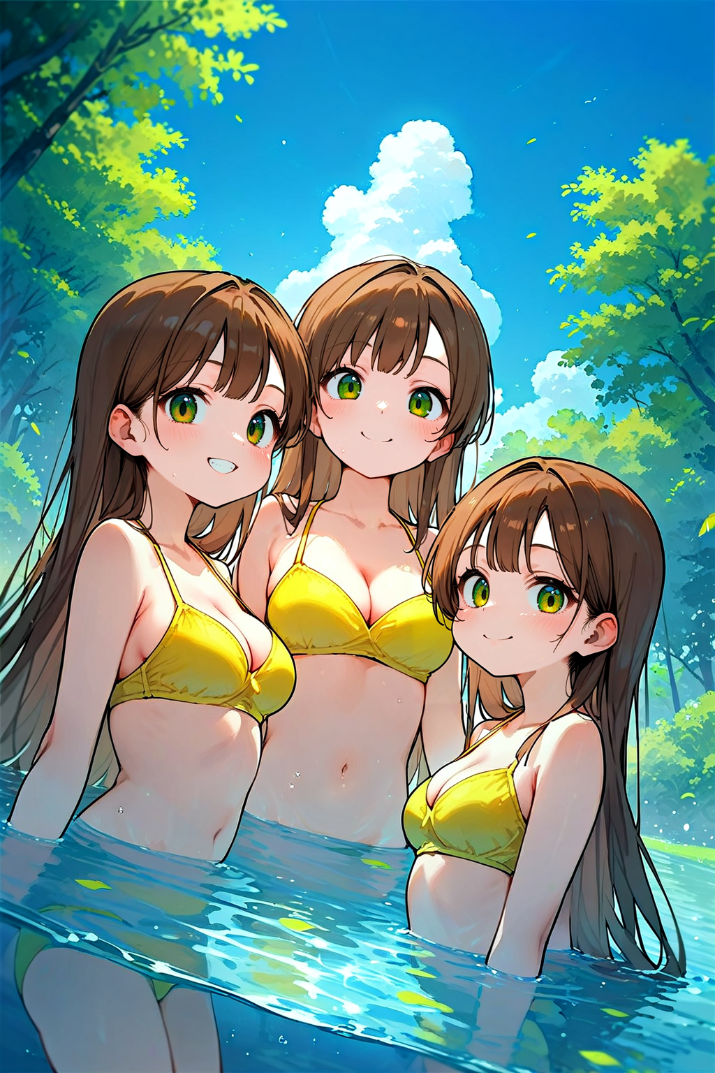 三つ子
