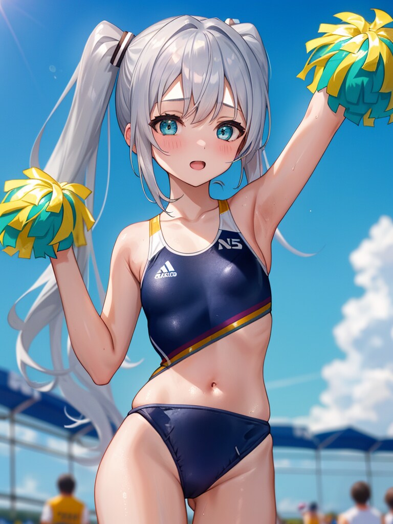 マラソンを応援する私。