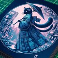 サイバーシティの猫侍、モンスター発表会に行く 8枚目