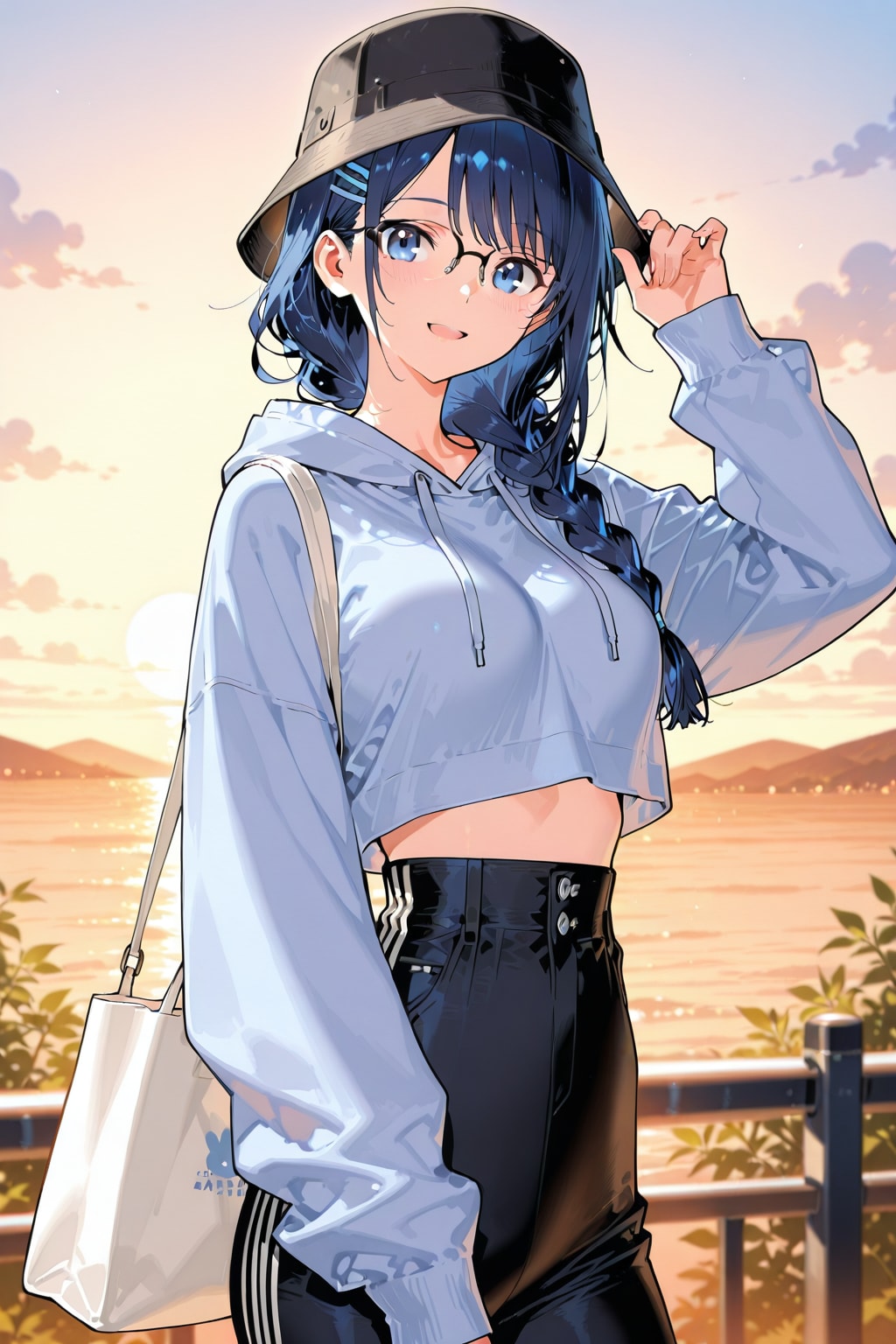 ジム帰りのスタイル