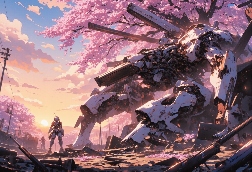 桜と遺棄された機械 2