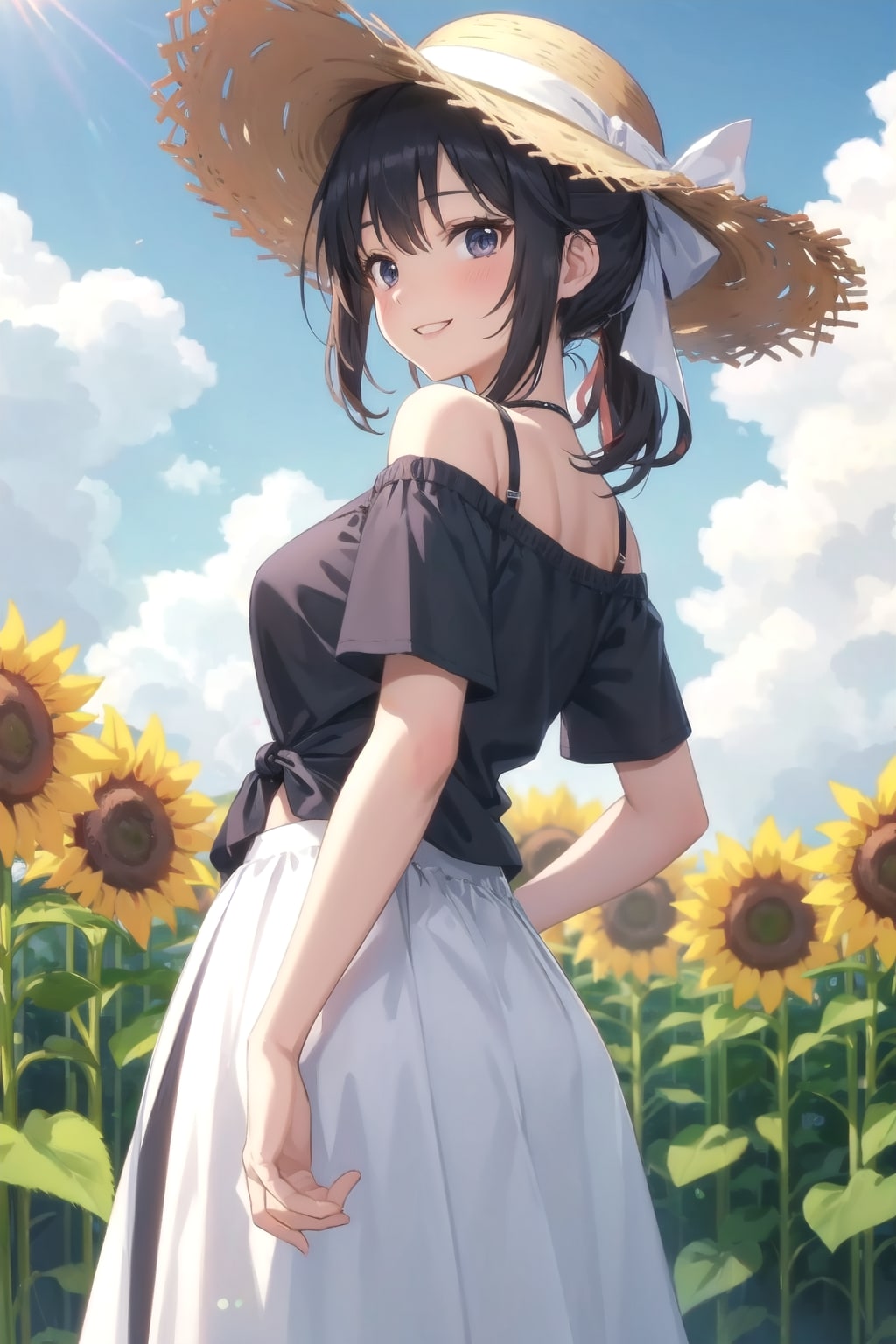 ほら…ひまわりがこんなに沢山…