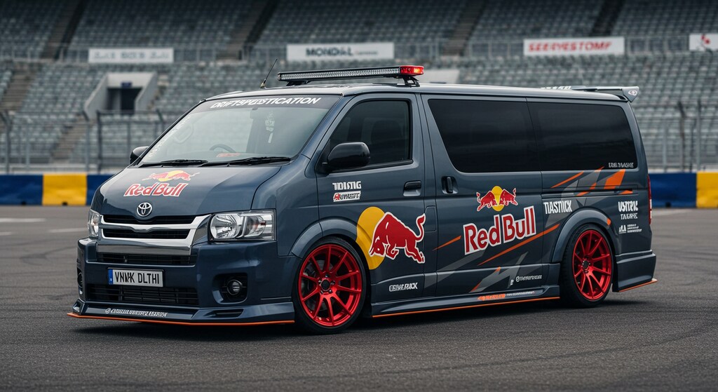 レッドブルハイエース