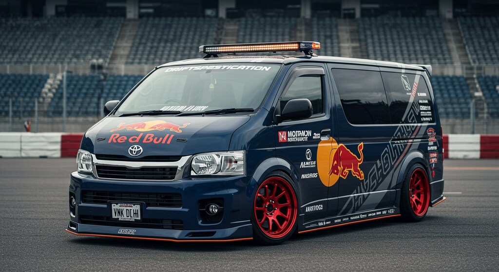 レッドブルハイエース